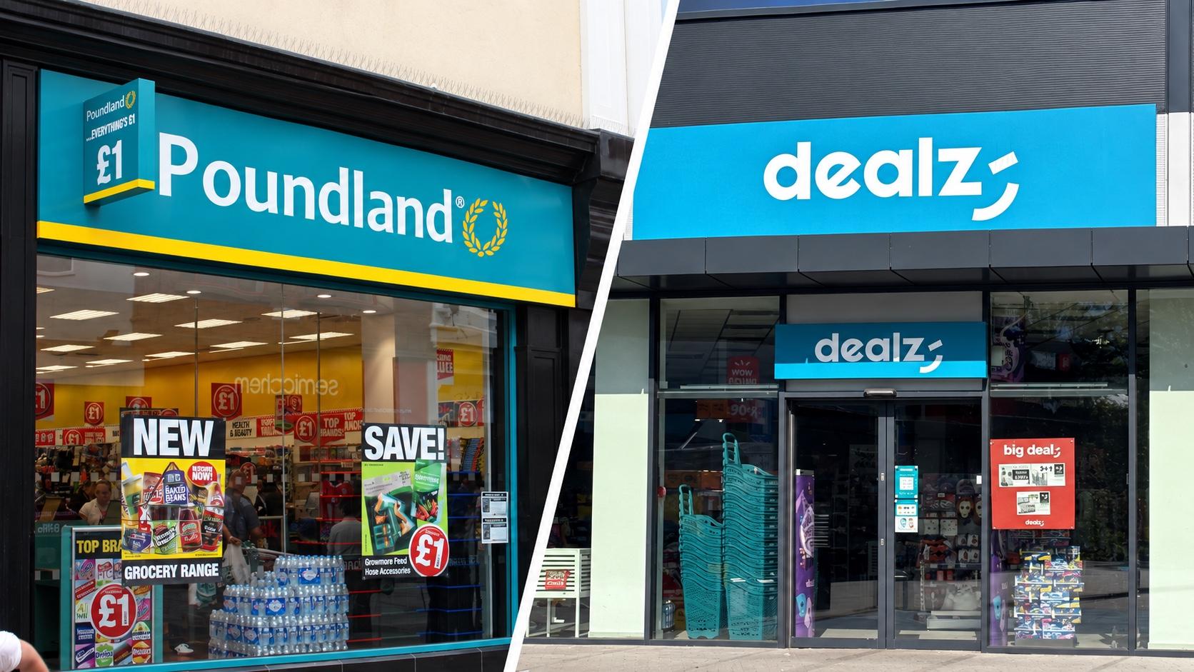 Poundland Dealz sale